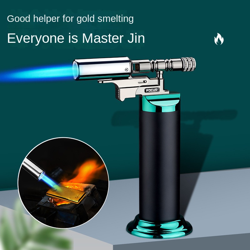Outdoor Kitchen Power Burner - 강력한 방풍 푸른 불꽃 제트 토치