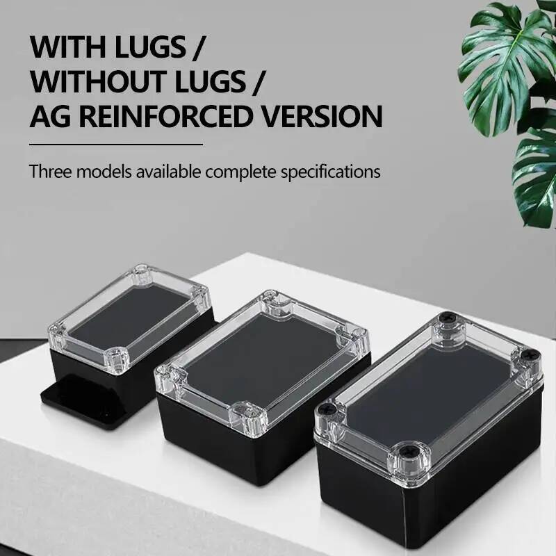 Outdoor Power Supply - 2pcs 투명 커버 방수 접합 상자