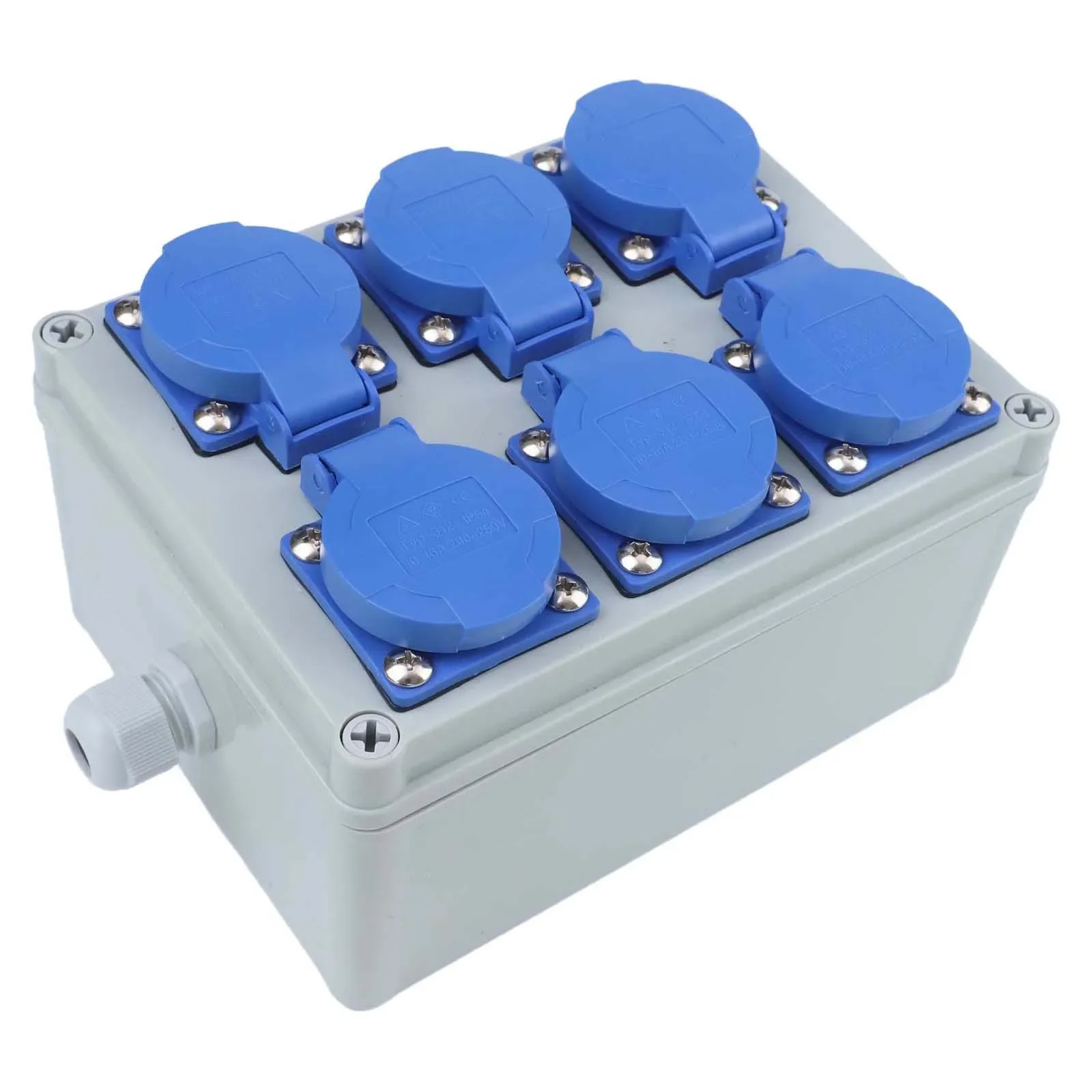 Outdoor Power Distributors - 실외 소켓 산업용 전원 상자 벽