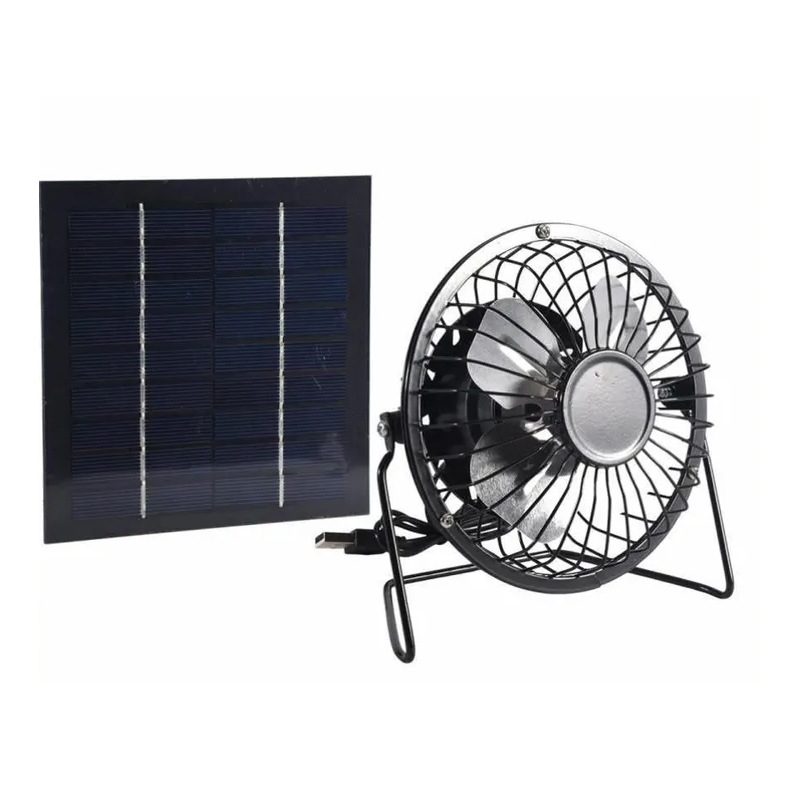 Outdoor Power Vent - 4 인치 DC 5V 팬 태양열