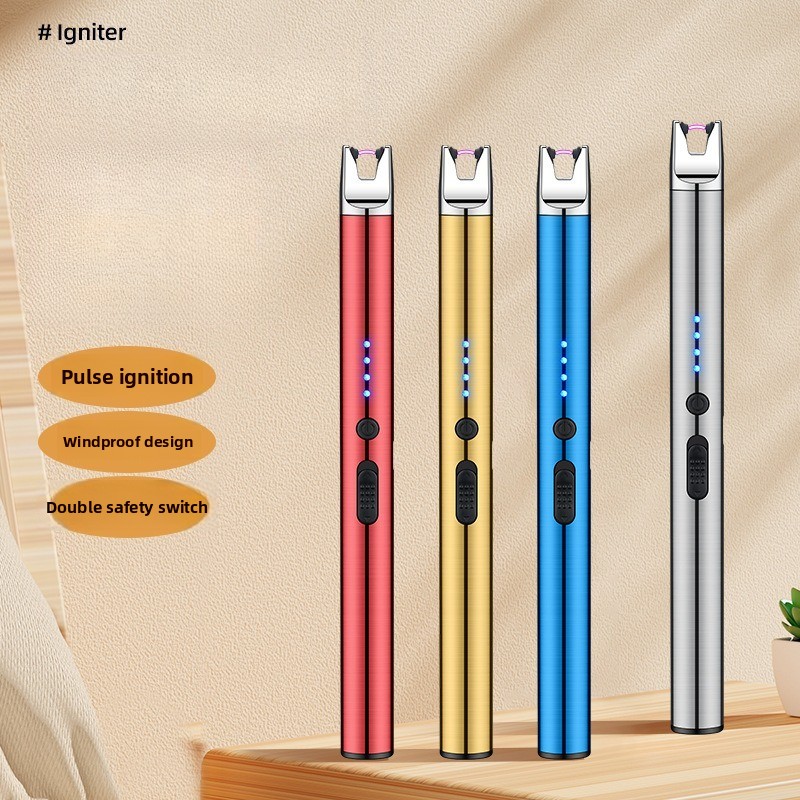 Outdoor Kitchen Power Burner - 2026 야외용 방풍 아크 펄스 USB