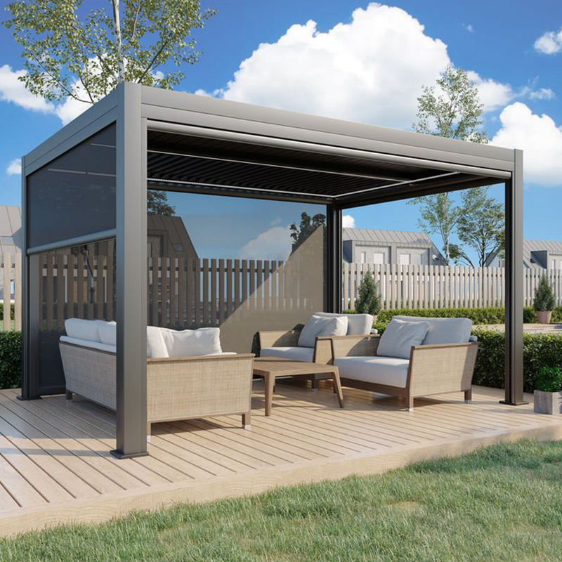 전동 알루미늄 퍼걸라 모터식 루버 방수 지붕 야외 정자 - Outdoor Power For Gazebo 리뷰 및 가격