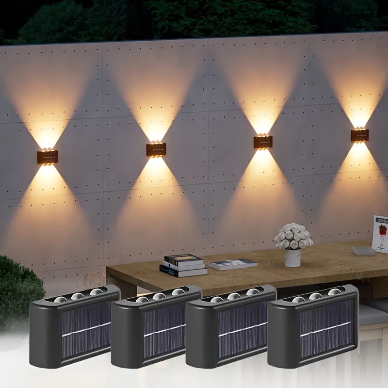 LED 태양광 조명 야외 방수 솔라 벽등 위아래 발광  - Outdoor Power Supply 리뷰 및 가격