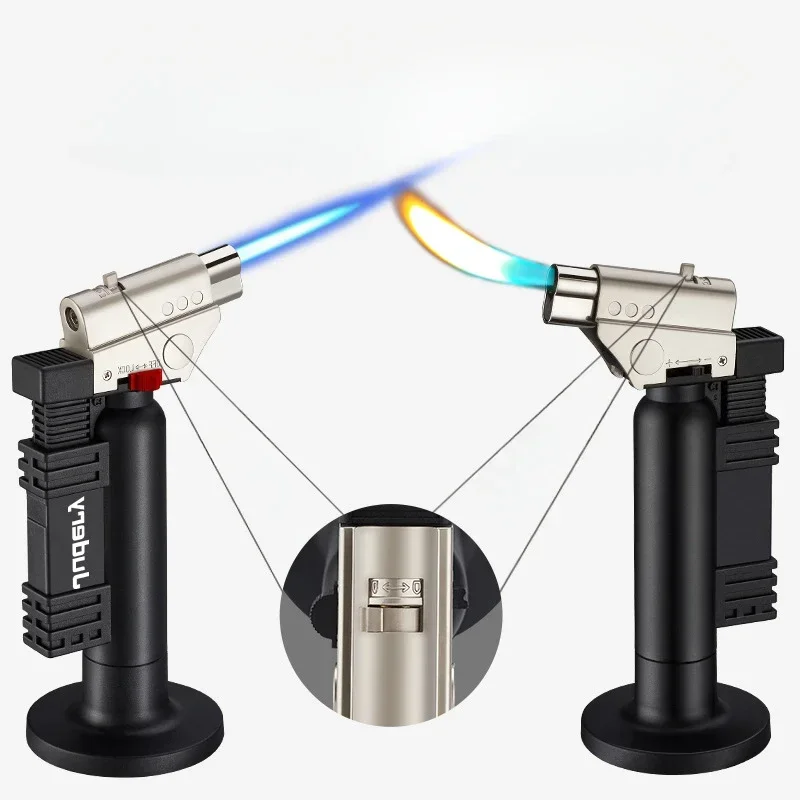 두 가지 유형의 불꽃이있는 야외 방풍 부탄 가스 라이터 - Outdoor Kitchen Power Burner 리뷰 및 가격
