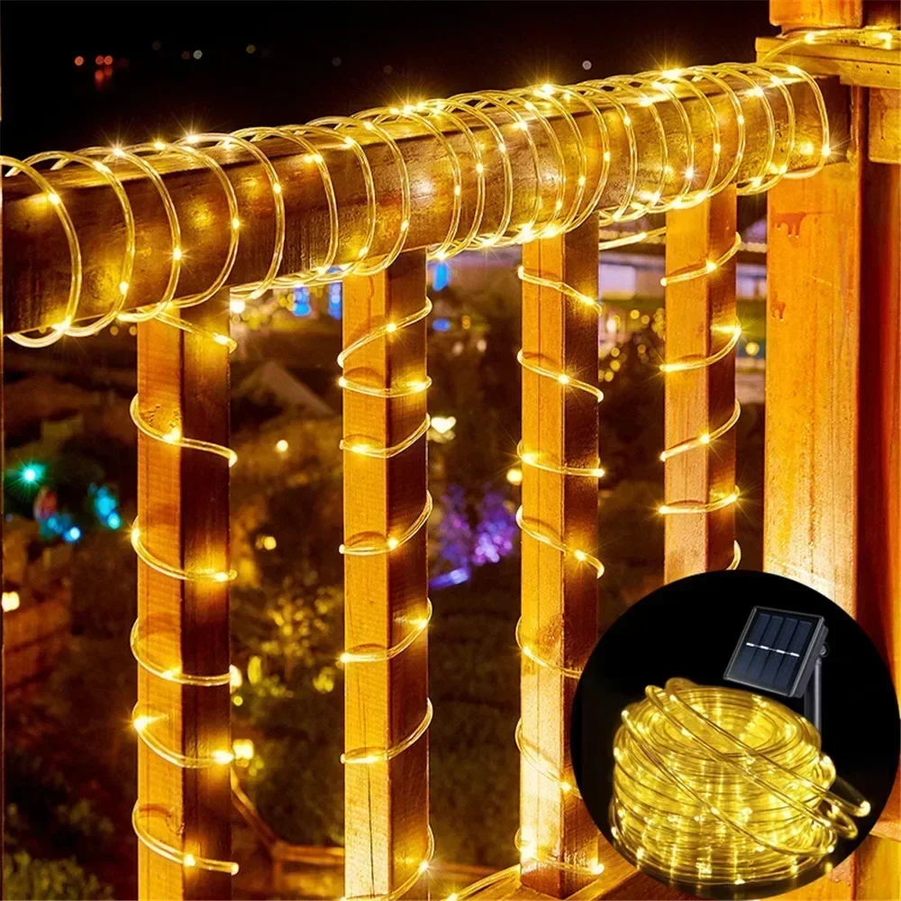 태양광 로프 조명 8가지 모드 야외 방수 LED 태양열 - Outdoor Power For Gazebo 리뷰 및 가격