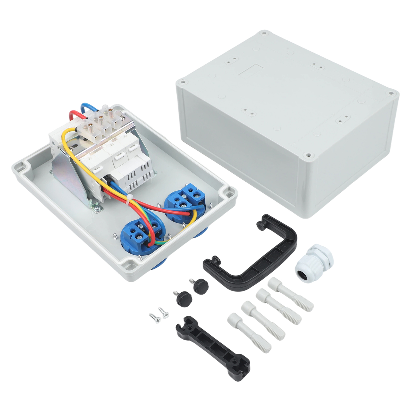 IP67 휴대용 스위치 소켓 박스 2x16A 250V  - Outdoor Power Distributors 리뷰 및 가격