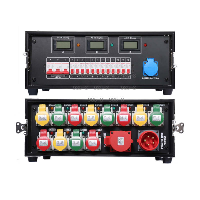 방수 12채널 PDU, 플라이트 케이스 포함, 무대 조 - Outdoor Power Distributors 리뷰 및 가격