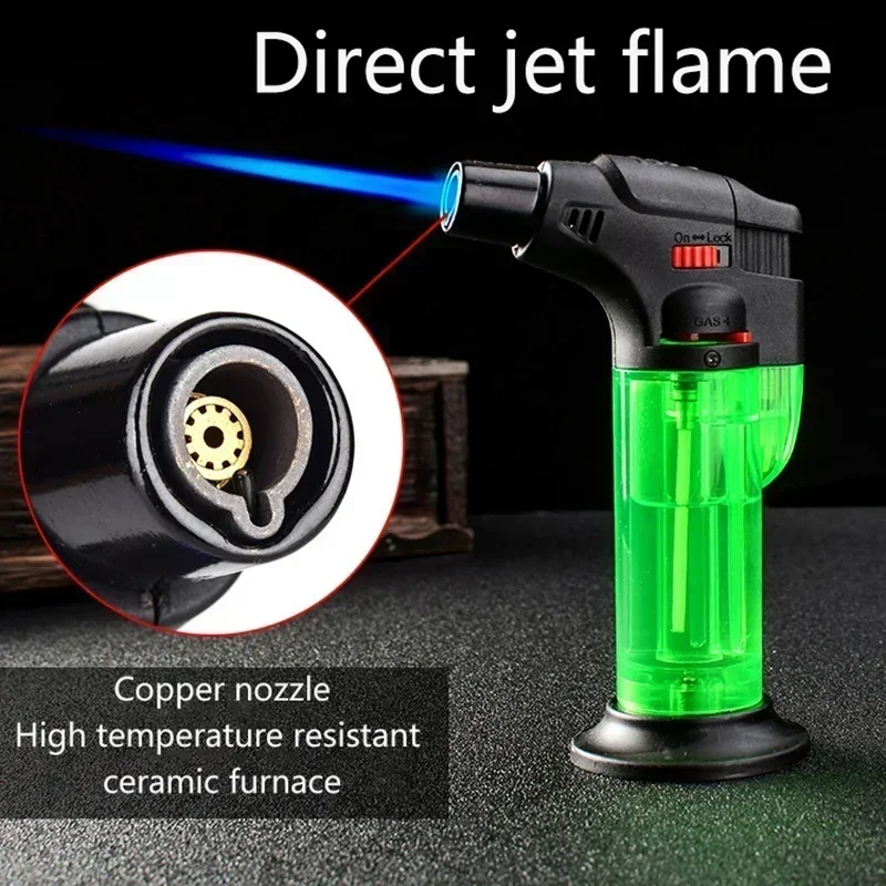 방풍 가스 토치 라이터 휴대용 시가 라이터 강력 터보  - Outdoor Kitchen Power Burner 리뷰 및 가격