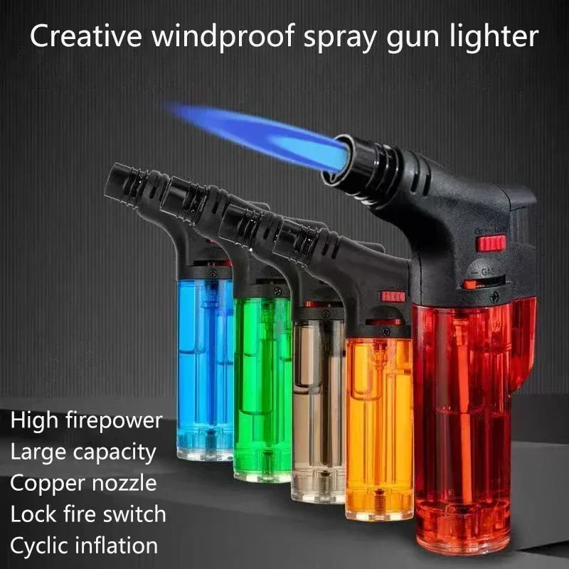 방풍 가스 토치 라이터 휴대용 시가 라이터 강력 터보  - Outdoor Kitchen Power Burner 리뷰 및 가격