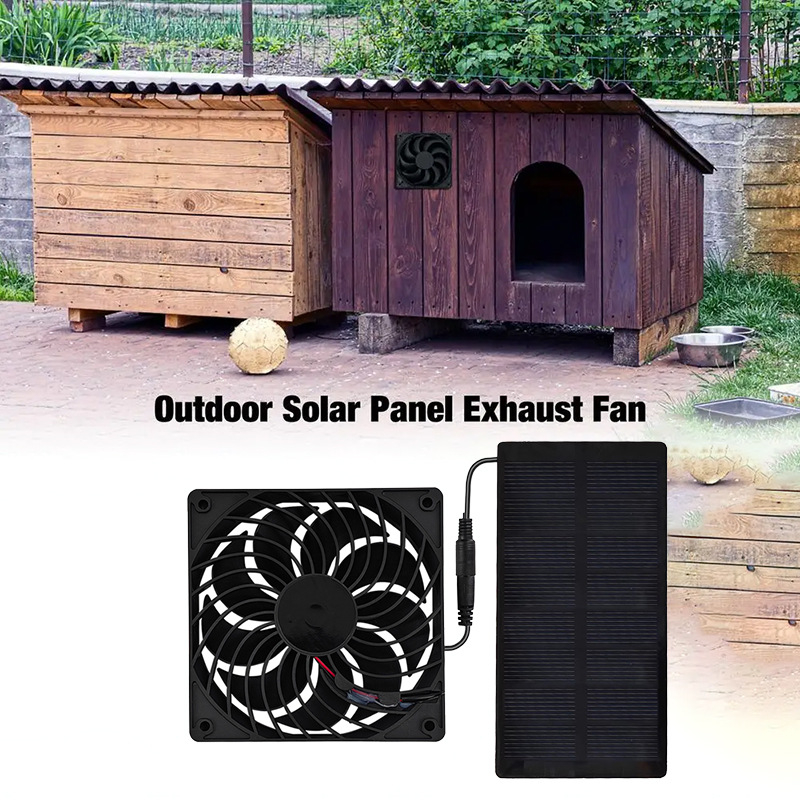 12cm 태양열 배기 팬 방수 태양광 패널 구동 환풍기 - Outdoor Power Vent 리뷰 및 가격