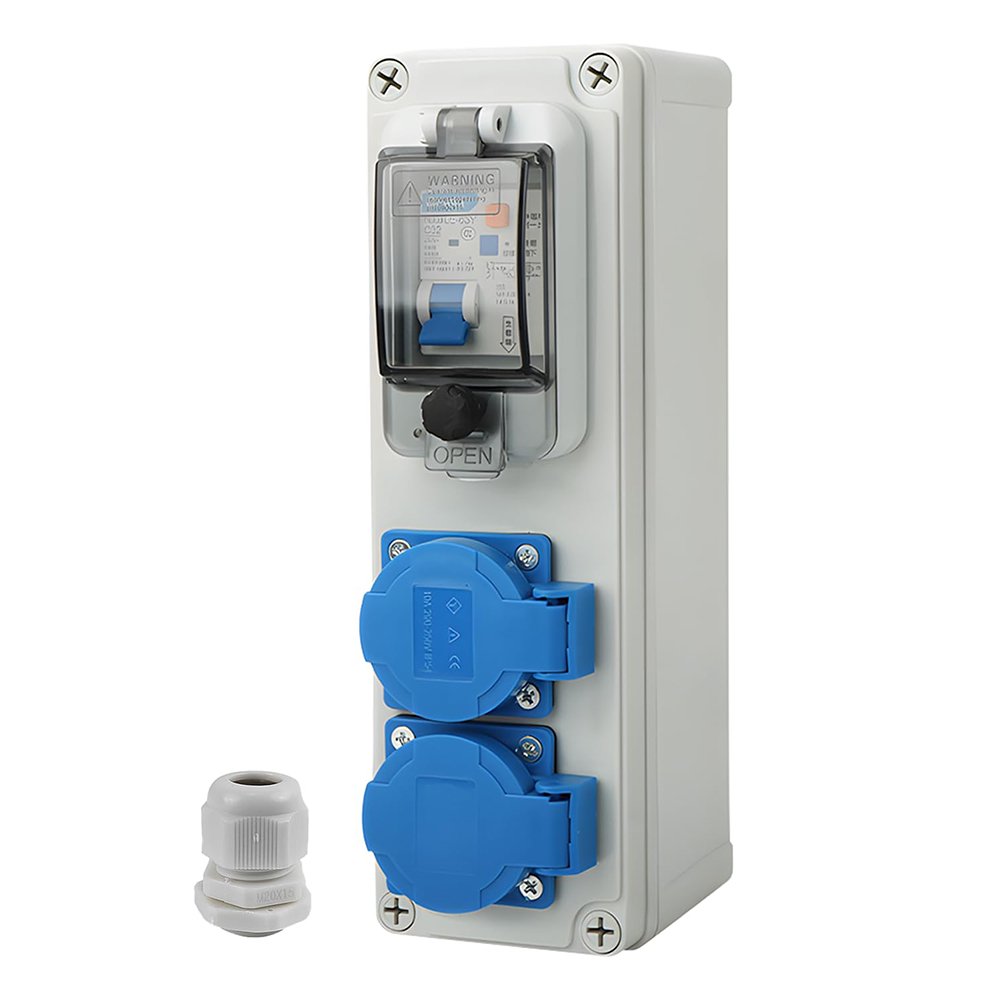 스위치 소켓과 2P 회로 차단기가 있는 16A 250V - Outdoor Power Distributors 리뷰 및 가격