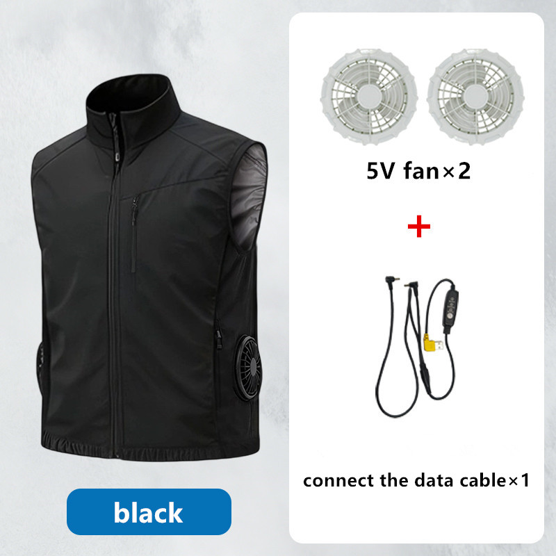 여름 남성용 열사병 예방 냉각 고풍량 팬 지능형 에어컨 - Outdoor Power Supply 리뷰 및 가격