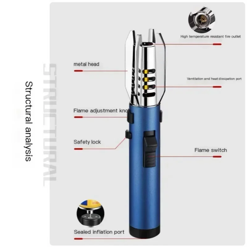 고온 용접건, 방풍, 강한 적색 화염, 부탄 가스 토치 - Outdoor Kitchen Power Burner 리뷰 및 가격